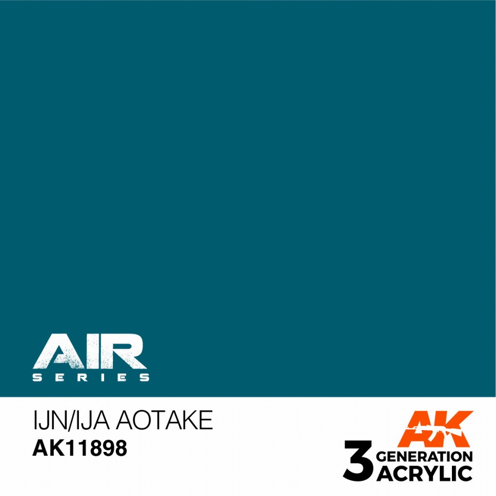 【新製品】AK11898 日本海軍/陸軍機 青竹色【AKアクリル3G AIR (サードジェネレーション)】