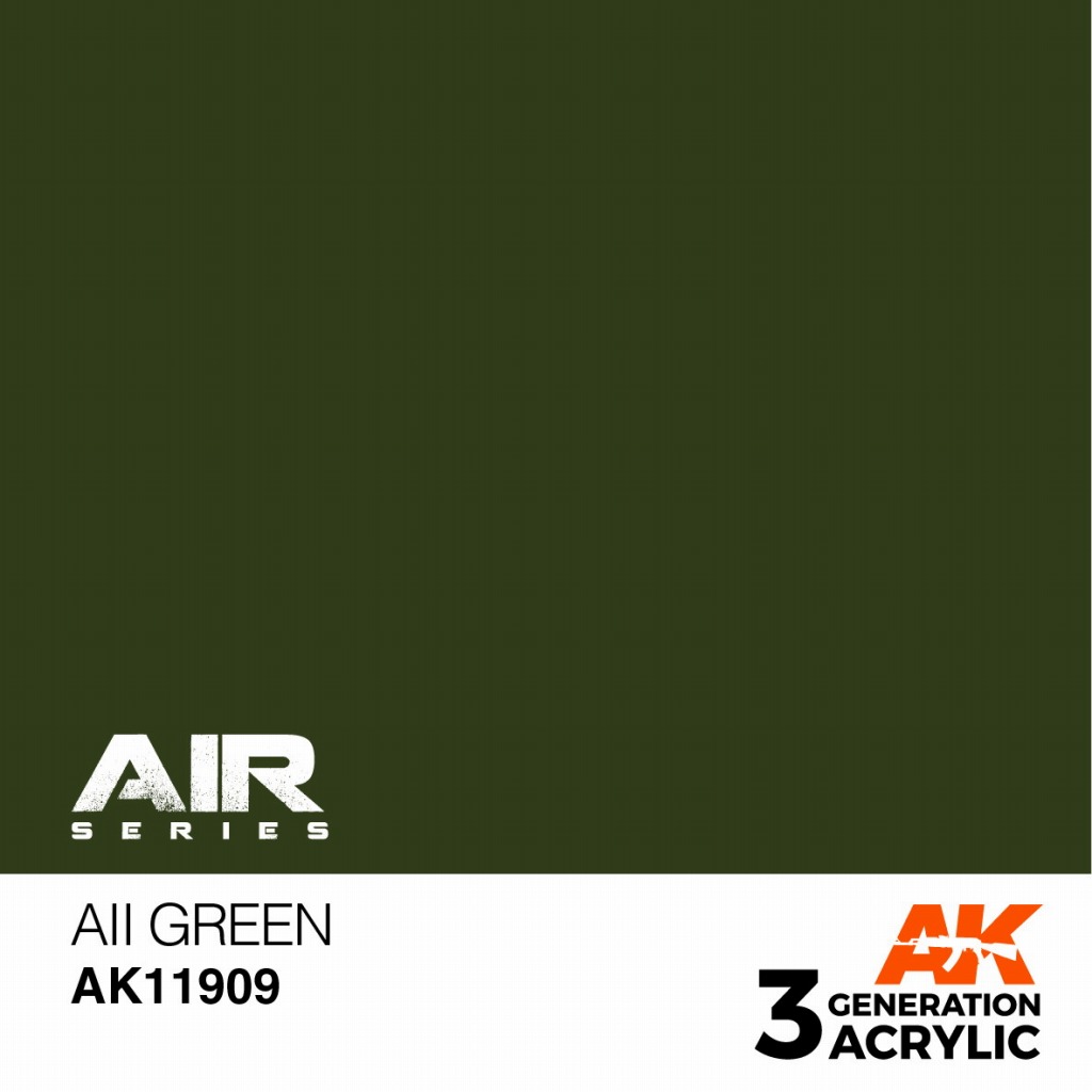 【新製品】AK11909 AII グリーン【AKアクリル3G AIR (サードジェネレーション)】