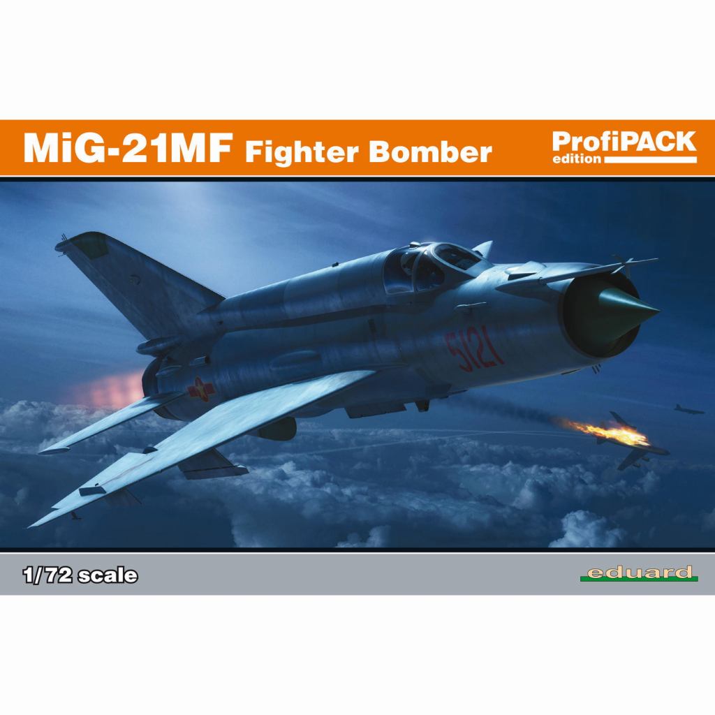 【新製品】70142 MiG-21MF フィッシュベッド 戦闘爆撃機 プロフィパック