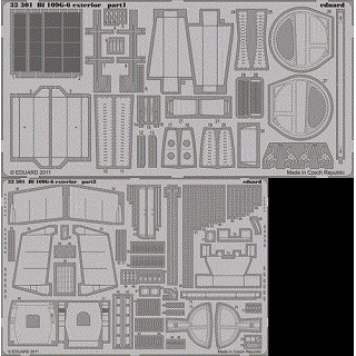 【新製品】[8591437323012] 32301)メッサーシュミット Bf109G-6 外装