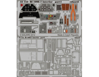 【新製品】[8591437327522] 32752)メッサーシュミット 塗装済 Bf109E-7 内装