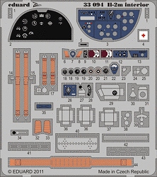 【新製品】[8591437330942] 33094)塗装済 IL-2m シュトルモビク 計器盤/シートベルト