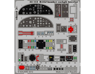 【新製品】[8591437331123] 33112)塗装済 B-25J ミッチェル 計器盤