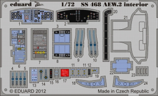 【新製品】[8591437374687] SS468)塗装済 シーキング AEW.2 計器盤/シートベルト