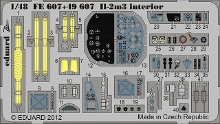 【新製品】[8591437386079] FE607)塗装済 IL-2m3 シュトルモビク 計器盤/シートベルト