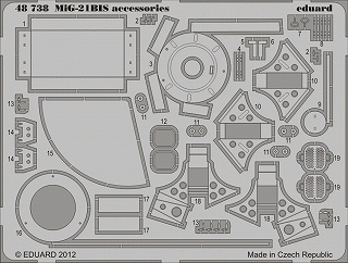 【新製品】[8591437487387] 48738)MiG-21bis フィッシュベッドL 機体アクセサリー