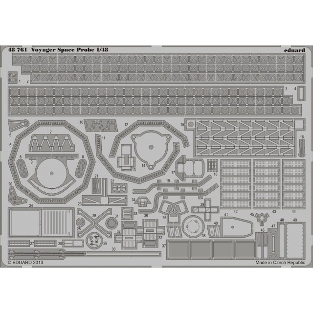 【新製品】[8591437487615] 48761)ボイジャー無人宇宙探査機