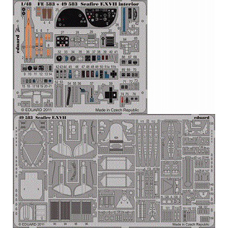 【新製品】[8591437495832] 49583)塗装済 スーパーマリン シーファイア F.XVII 内/外装