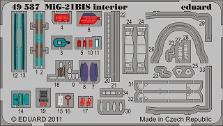 【新製品】[8591437495870] 49587)塗装済 MiG-21bis フィシュベットL 内装