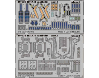 【新製品】[8591437496235] 49623)塗装済 HMA.8 リンクス シートベルト