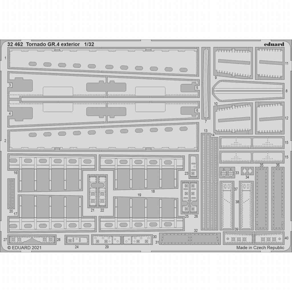 【新製品】32462 トーネード GR.4 外装エッチングパーツ (イタレリ用)