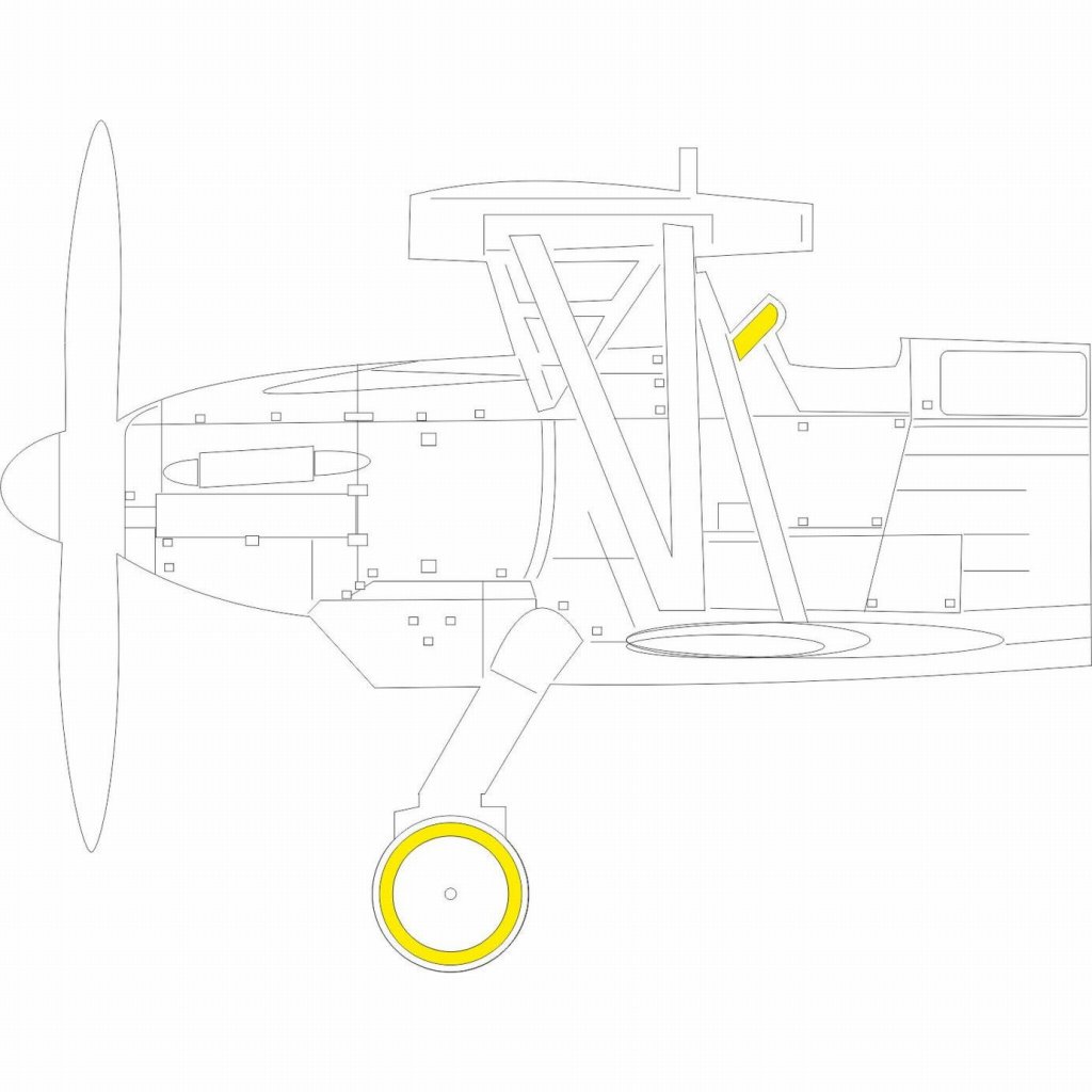 【新製品】EX764 Ar68F 塗装マスクシール (ローデン用)