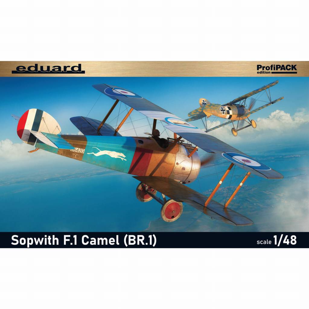 【新製品】82171 1/48 ソッピース F.1 キャメル (BR.1エンジン搭載型)