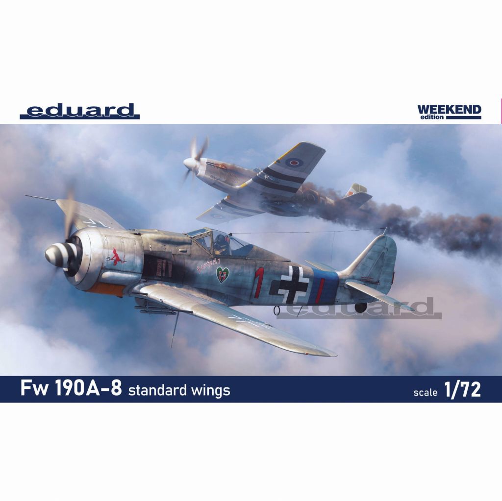 【新製品】7463 1/72 Fw190A-8 ｢スタンダードウィング｣ ウィークエンドエディション