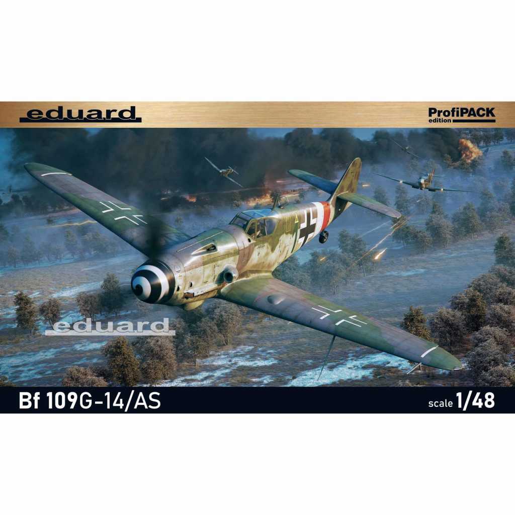 【新製品】82162 1/48 Bf109G-14/AS プロフィパック