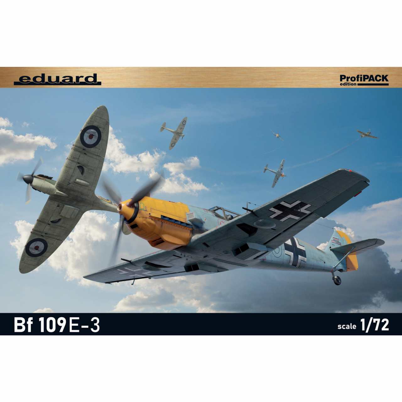 【新製品】7032 1/72 Bf109E-3 プロフィパック