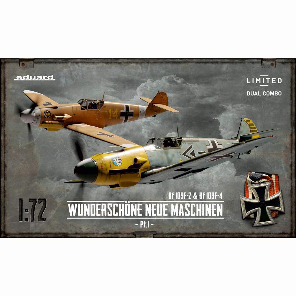 【新製品】2142 1/72 メッサーシュミット Bf109F デュアルコンボ リミテッドエディション ｢美しく新しいマシーン パート1｣