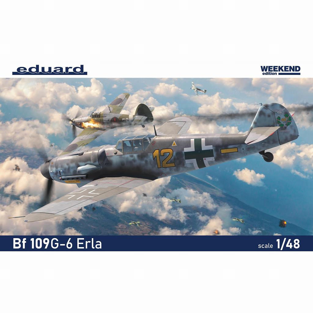 【新製品】84201 1/48 メッサーシュミット Bf109G-6 ｢エルラ｣ ウィークエンドエディション