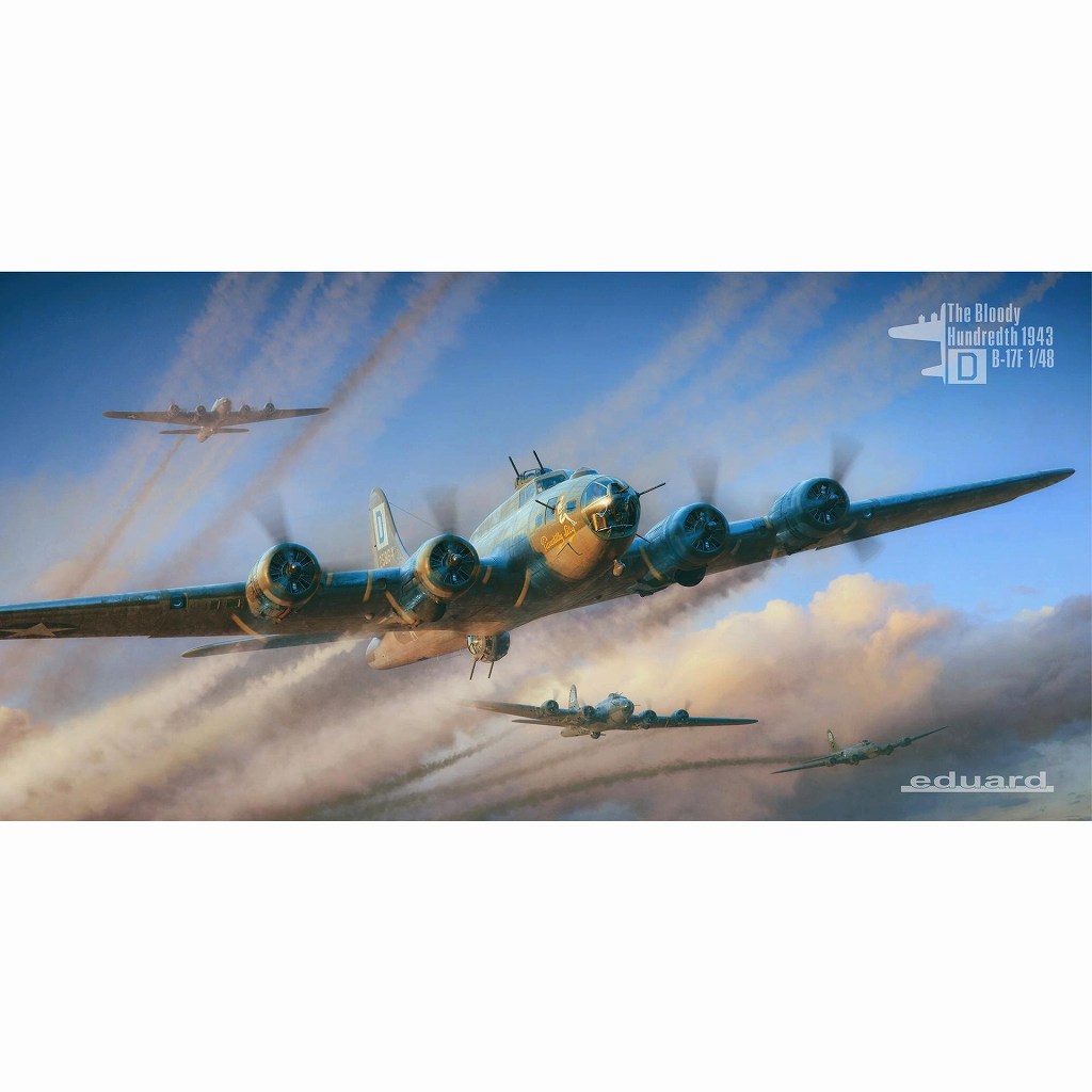 【新製品】11183 1/48 「血の第100爆撃大隊 1943年」 ボーイング B-17F フライングフォートレス リミテッドエディション