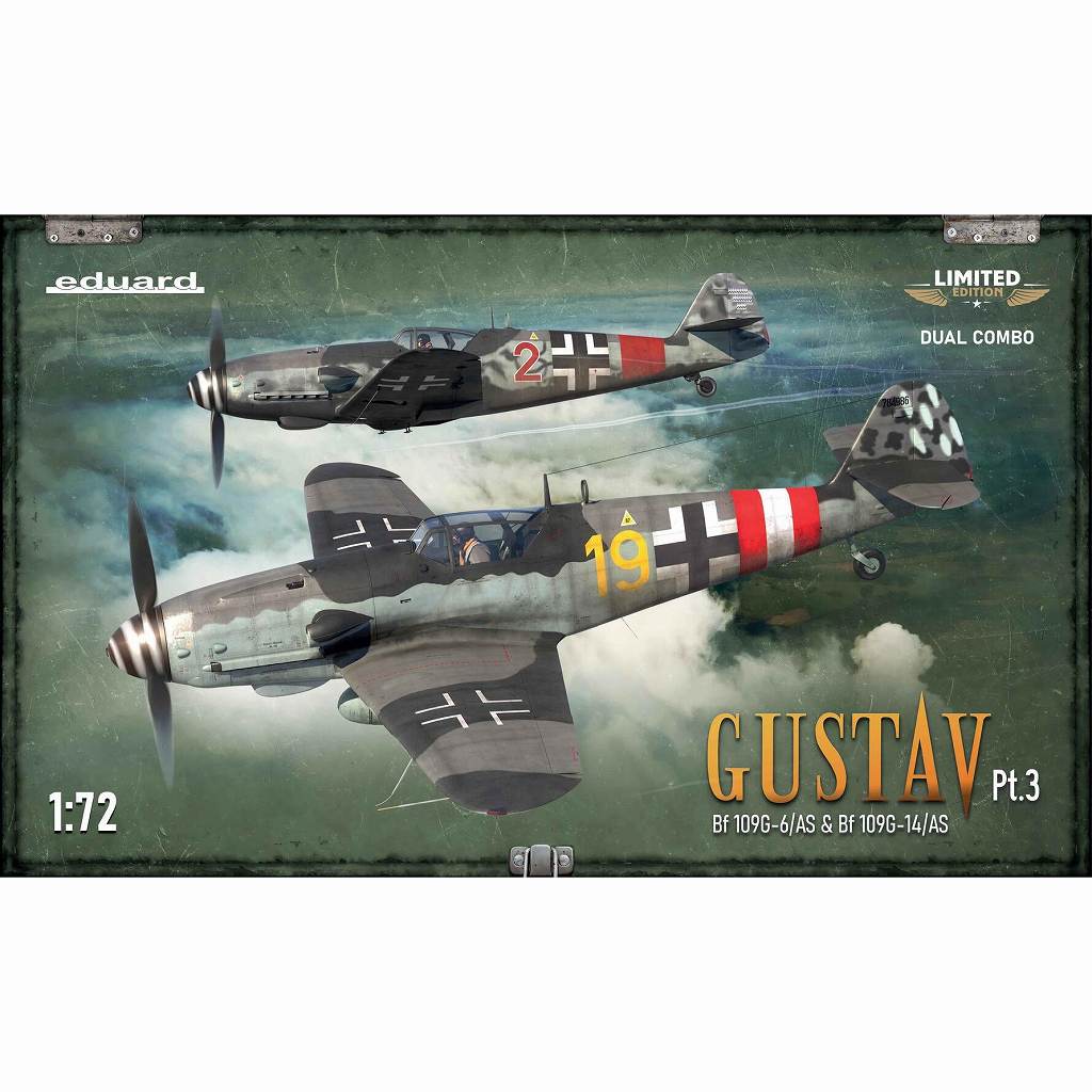 【新製品】2150 1/72 ｢グスタフ パートIII｣ Bf109G-6AS/14AS デュアルコンボ リミテッドエディション