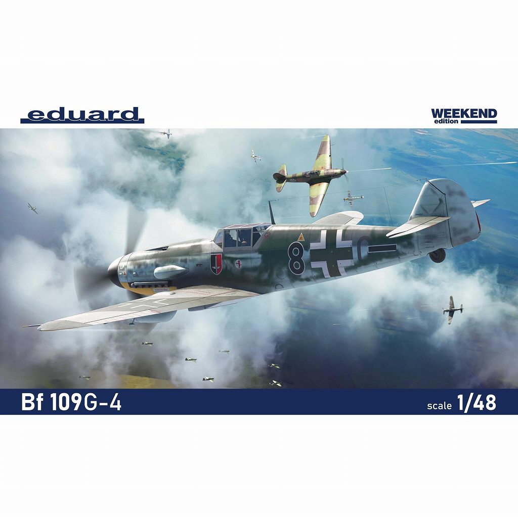 【新製品】84203 1/48 メッサーシュミット Bf109G-4 ウィークエンドエディション