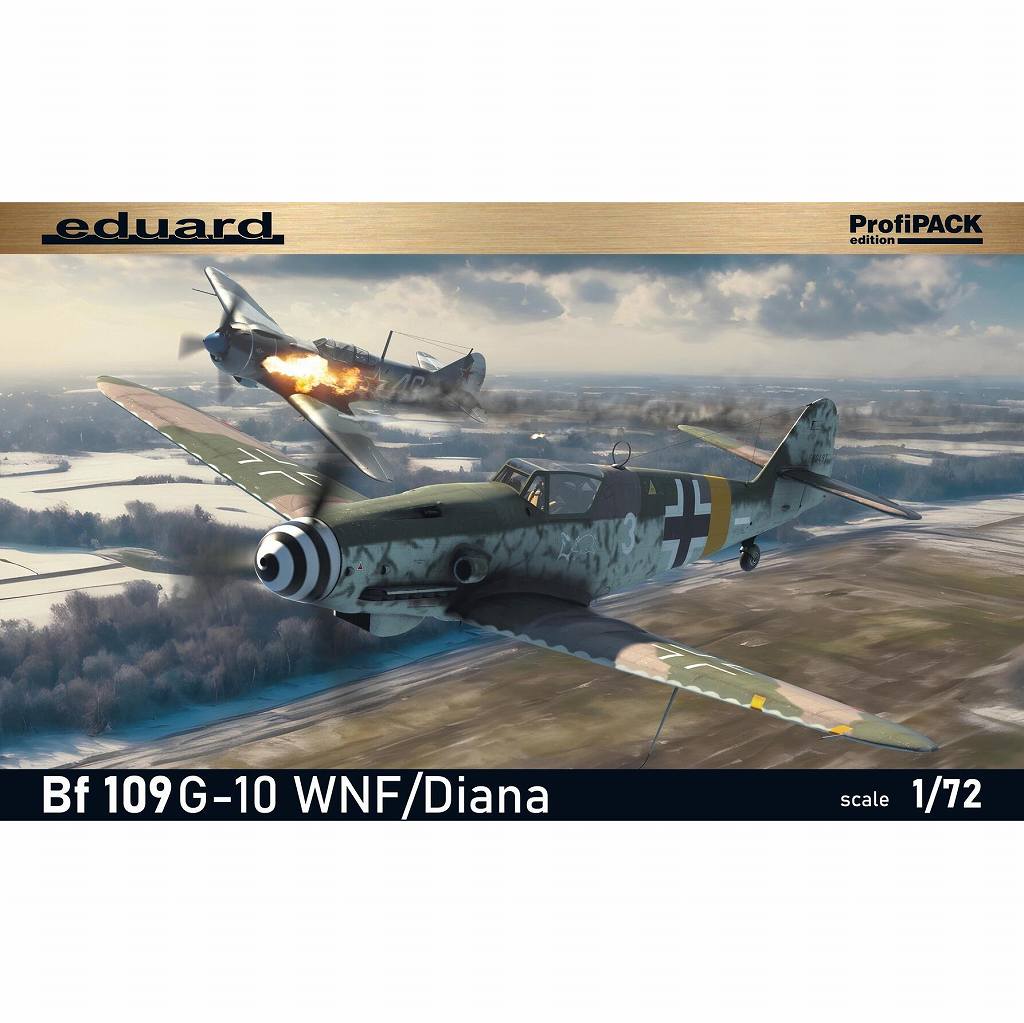 【新製品】70164 1/72 メッサーシュミット Bf109G-10 WNF/ダイアナ プロフィパック