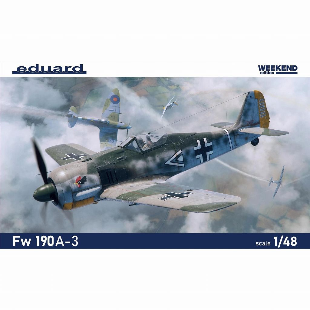 【新製品】84205 1/48 フォッケウルフ Fw190A-3 ウィークエンドエディション