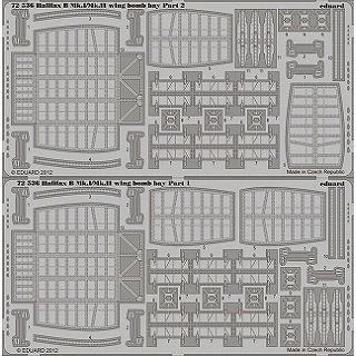 【新製品】[8591437725366] 72536)ハリファックスB Mk.I/Mk.II 主翼爆弾庫