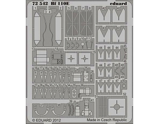 【新製品】[8591437725427] 72542)メッサーシュミット Bf110E 外装