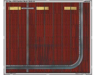 【新製品】[8591437734160] 73416)塗装済 アメリカ海軍空母 1943-44 甲板エレベーター周辺部