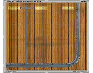 【新製品】[8591437734184] 73416)塗装済 アメリカ海軍空母 1942-44 甲板エレベーター周辺部