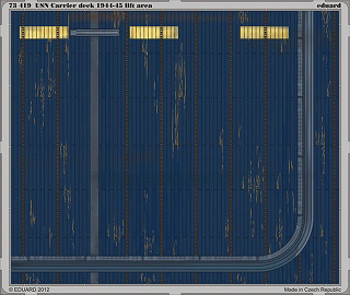 【新製品】[8591437734191] 73419)塗装済 アメリカ海軍空母 1944-45 発艦デッキ