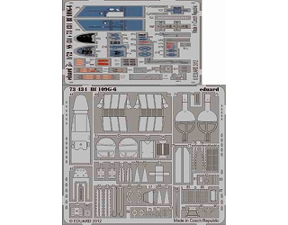 【新製品】[8591437734344] 73434)塗装済 メッサーシュミット Bf109G-6 内/外装