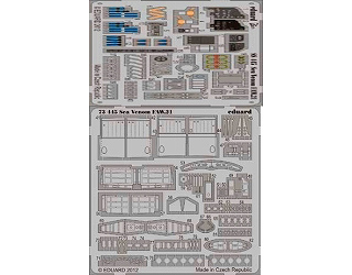 【新製品】[8591437734450] 73445)塗装済 デ・ハビランド シーヴィクセン FAW.21 内/外装