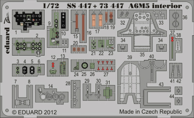 【新製品】[8591437734474] 73447)塗装済 零戦五二型 内/外装