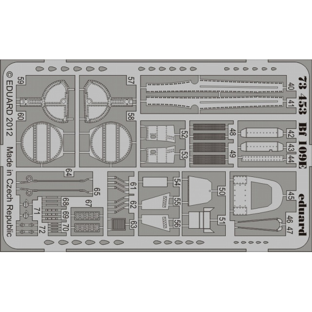 【新製品】[8591437734535] 73453)塗装済 Bf109E 内/外装