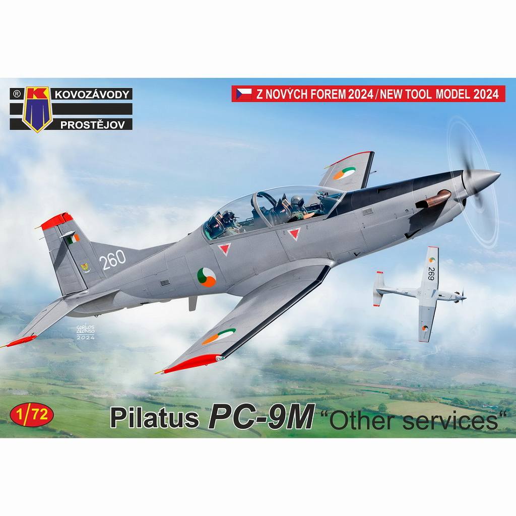 【新製品】KPM0469 1/72 ピラタス PC-9M 