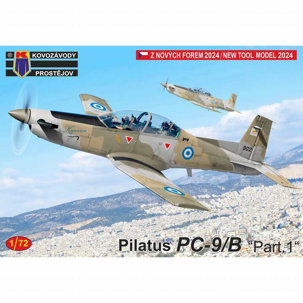 【新製品】KPM0470 1/72 ピラタス PC-9/B 