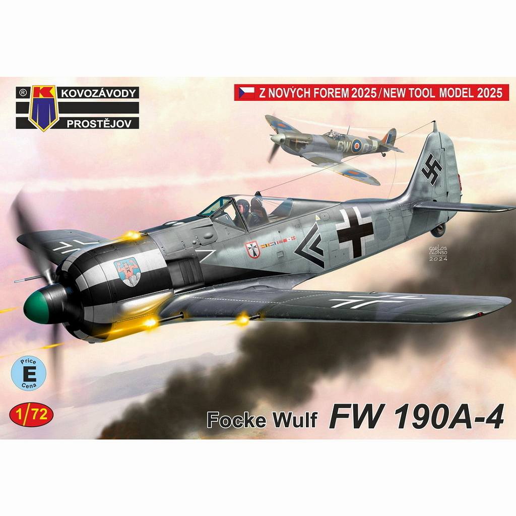 【新製品】KPM0492 1/72 フォッケウルフ Fw190A-4