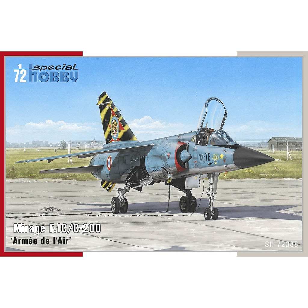 【新製品】72388 1/72 ミラージュ F.1C/C-200 ｢フランス空軍｣