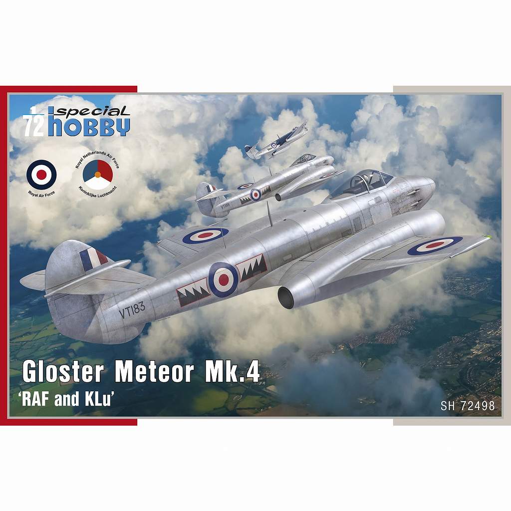 【新製品】72498 1/72 グロスター ミーティア Mk.4 ｢イギリス & オランダ｣