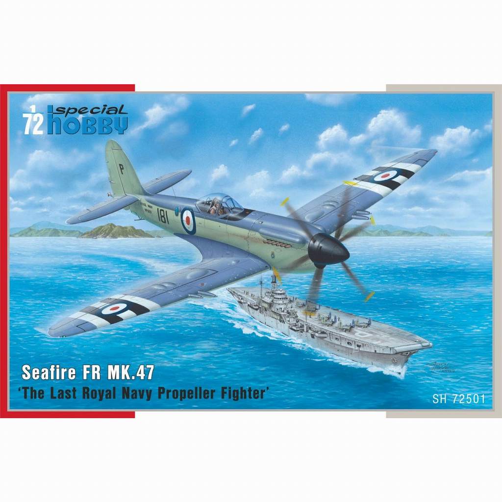 【新製品】72501 1/72 シーファイア FR Mk.47