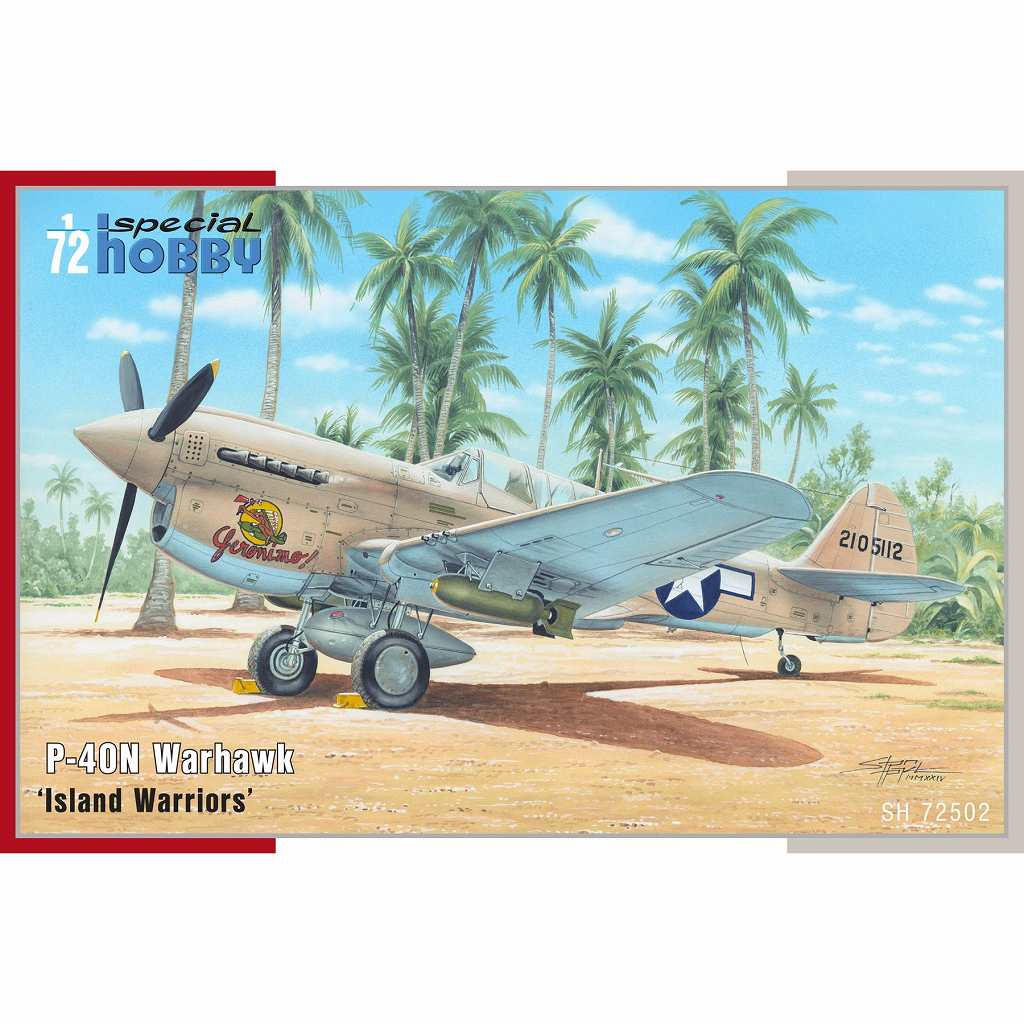 【新製品】72502 1/72 P-40N ウォーホーク 