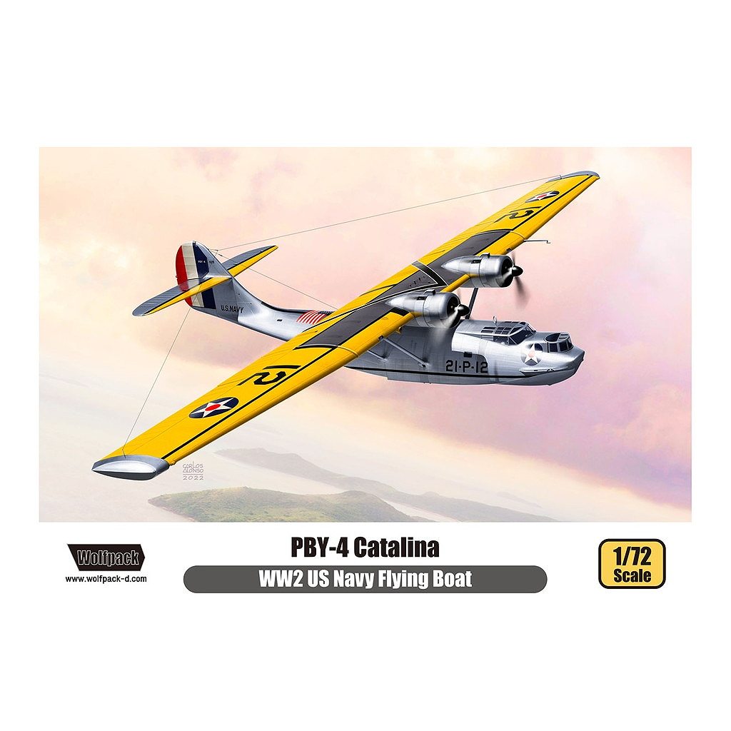 【新製品】WP17214 1/72 PBY-4 カタリナ (プレミアムエディションキット)