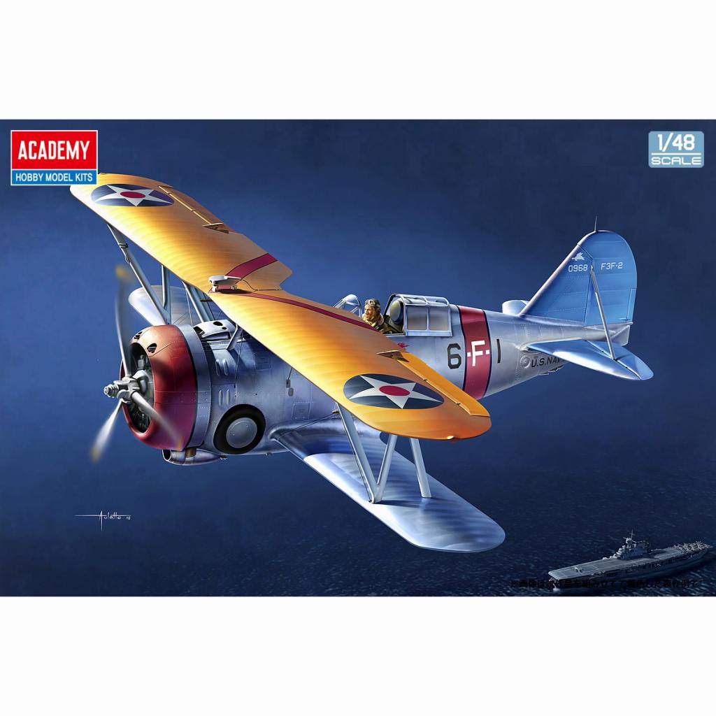 【新製品】12326 1/48 F3F-2 フライングバレル 