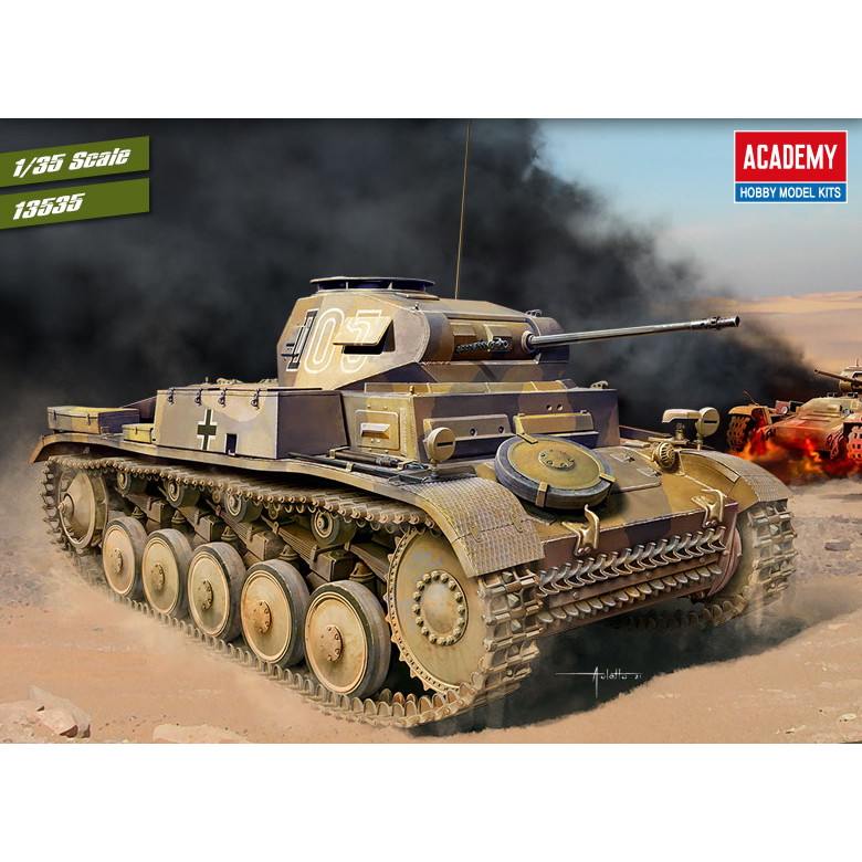 【再入荷】13535 1/35 II号戦車 F型 