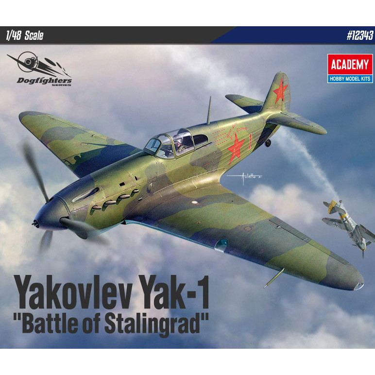 【再入荷】12343 1/48 ヤコブレフ Yak-1