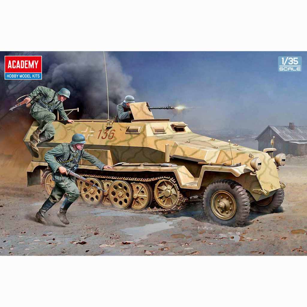 【新製品】13540 1/35 Sd.kfz.251/1 ハーフトラック C型