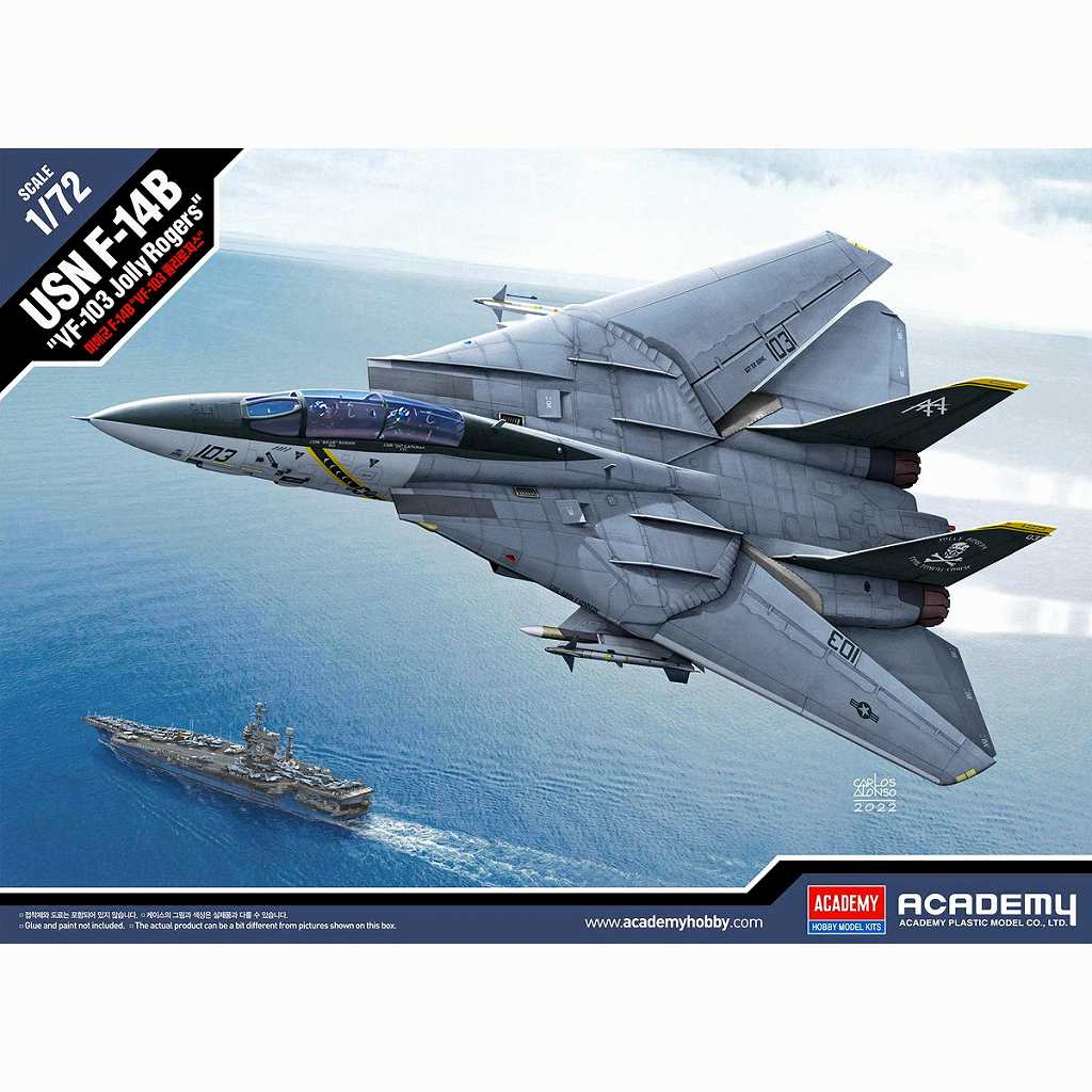 【再入荷】12578 1/72 F-14B トムキャット “VF-103 ジョリーロジャース”