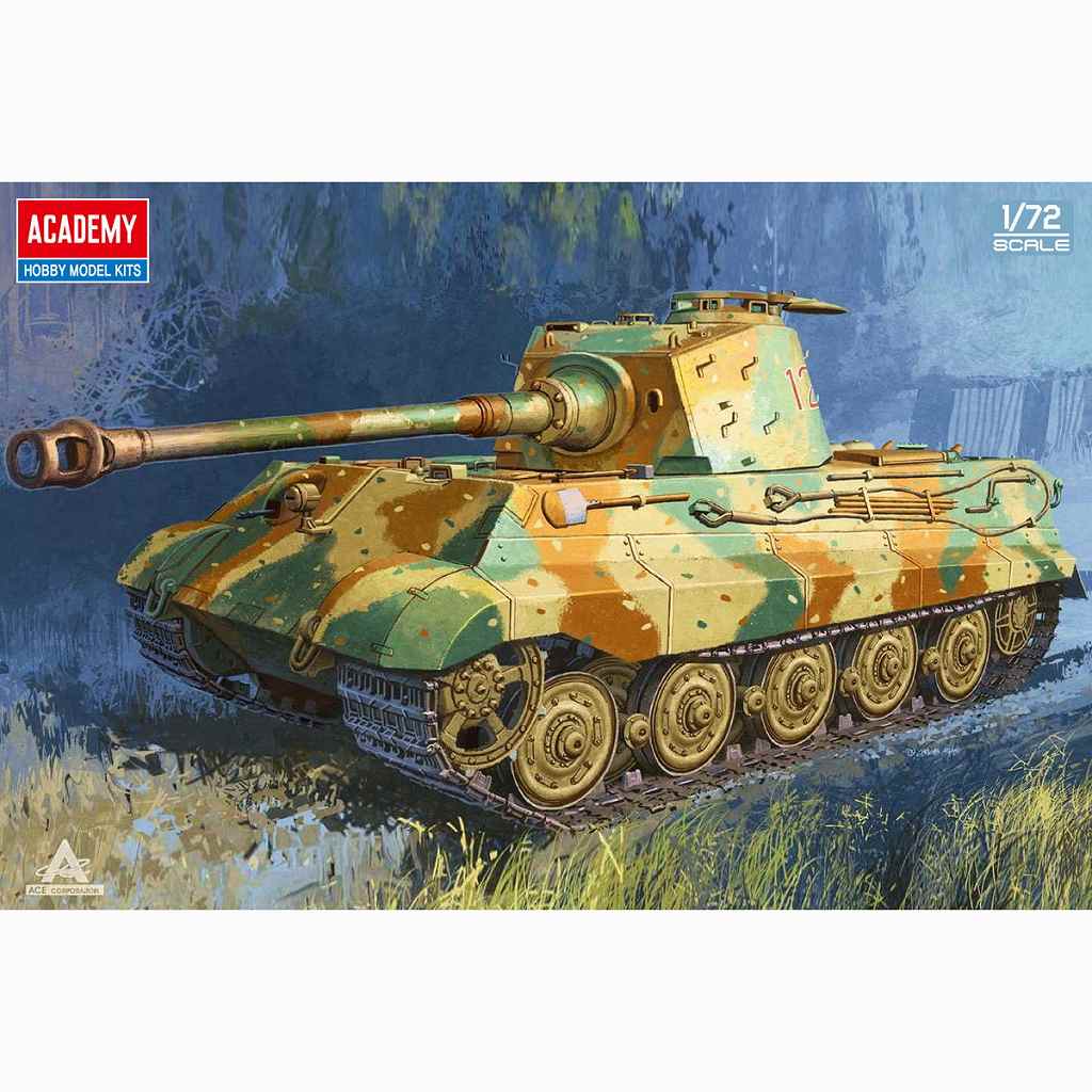 【新製品】13423 1/72 ティーガーII 重戦車 ヘンシェル砲塔